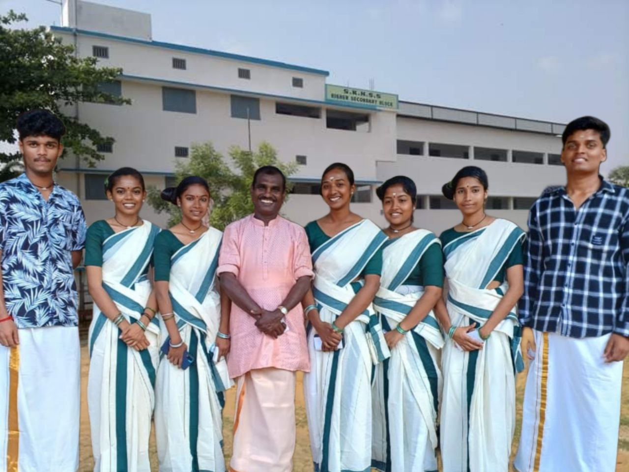 Wins First Prize in Group Folk Song Competition 2024